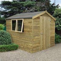 8X6 Apex Tongue & Groove Wooden Shed