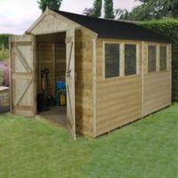 8X10 Apex Tongue & Groove Wooden Shed