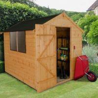 8X6 Apex Shiplap Wooden Shed