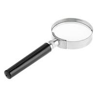 8x 50mm simple handheld magnifying glass magnifier