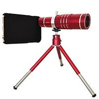 8x Manual Focus Telephoto Lens for iPhone 6SIncluding 18x Aluminum Zoom Telescope Camera Lens With Tripod iPhone6/6S Case