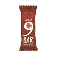 9 bar carob raspberry chia 40g