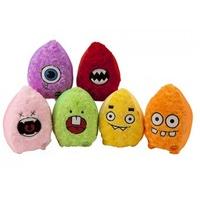 9 light up faces soft toy