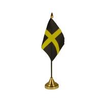 9 x 6 st davids satin table flag