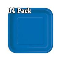 9\" Square Paper Plates x 14