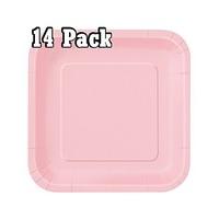 9\" Square Paper Plates x 14