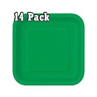 9\" Square Paper Plates x 14