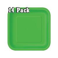 9\" Square Paper Plates x 14