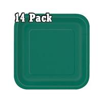9\" Square Paper Plates x 14