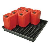 9 x 25l DRUM TRAY WITH CONTAINER STAND