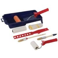 9 Piece Silverline Decorators Roller & Brush Set