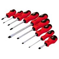 9 Piece Slotted & Crosspoint Screwdriver Set