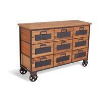 9 DRAWER APOTHECARY CHEST in Re-engineered Design