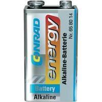 9 V / PP3 battery Alkali-manganese Conrad energy 9V Block 9 V 1 pc(s)