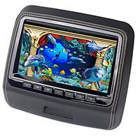 9 Inch Car Headrest DVD Player Monitor With 800x480 Screen Built-in Speaker Support USB SD Games Remote Control