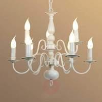 9 bulb mayra chandelier in a country house style