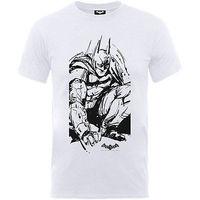 9-11 Years White Children\'s Batman Arkham Sketch T-shirt