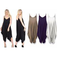 £9 instead of £28.99 for a baggy harem jumpsuit - choose from 12 colours from Be Jealous - save 69%