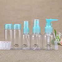 9 pieces of cosmetics water bottling small spray bottle travel sub bot ...