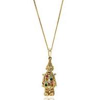 9 Carat Gold Mini Clown Pendant