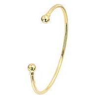 9 carat gold torque bangle