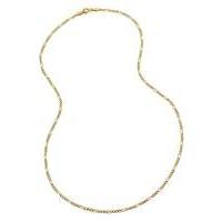 9 Carat Gold 18inch Figaro Chain