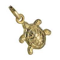 9 Carat Yellow Gold Turtle Charm