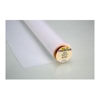 90cm Vilene Fuse n Tear Embroidery Webbing White