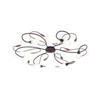 90697 gerbera1 6 light flush ceiling lamp