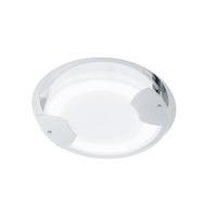 90668 aniko 1 light low energy small glass flush ceiling lamp