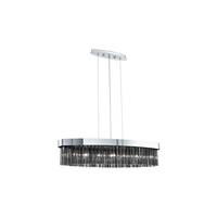 90412 faenza 7 light crystal ceiling light