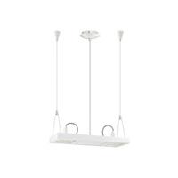 90688 vectus 2 light white ceiling pendant 1 only