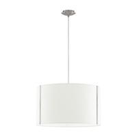 90226 Jambo 1 Light Ceiling Pendant With A White Shade