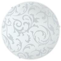 90043 scalea1 1 light glass flush ceiling lamp