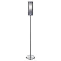 90309 Pinto Nero 1 Light Glass Floor Lamp