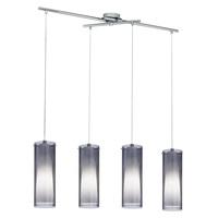 90306 pinto 4 light glass ceiling pendant