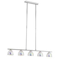 90079 Acento 5 Light Ceiling Pendant With Pearly Glass