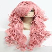 90cm long vocaloid megurine luka pink cosplay costume anime wigone pon ...