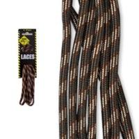 90cm Multi Browns Worksite Heavy Duty Laces