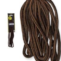 90cm brown cord worksite heavy duty laces