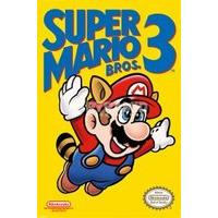 91.5 x 61cm Super Mario Bros. 3 Nes Cover Maxi Poster