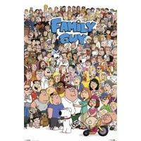 91.5cm x 61cm Family Guy Characters Maxi Poster