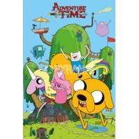 9150 x 61cm adventure time house maxi poster