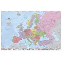 91 x 61cm Political Map Of Europe Maxi Poster