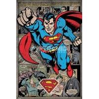 915 x 61cm superman comic montage maxi poster