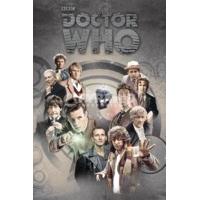 91.50 x 61cm Doctor Who Doctors Through The Time Maxi Poster