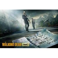 91cm x 61cm The Walking Dead Rick And Daryl Road Poster