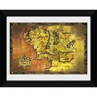 91.5 x 61cm Lord Of The Rings Middle Earth Poster.