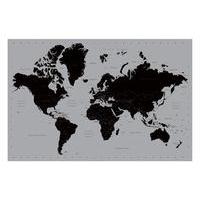 91 x 61cm World Map Contemporary Maxi Poster