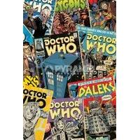 915 x 61cm doctor who comic montage maxi poster
